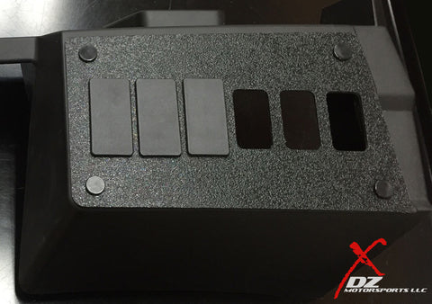 DZ Combo Two & Six Switch Panel Dash Plates