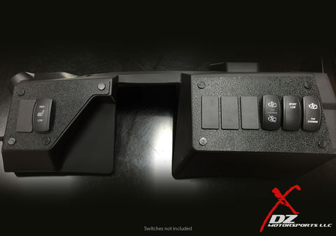 DZ Combo Two & Six Switch Panel Dash Plates