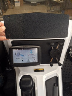 YAMAHA YXZ 1000 UPPER CONSOLE BLANK DASH PANEL